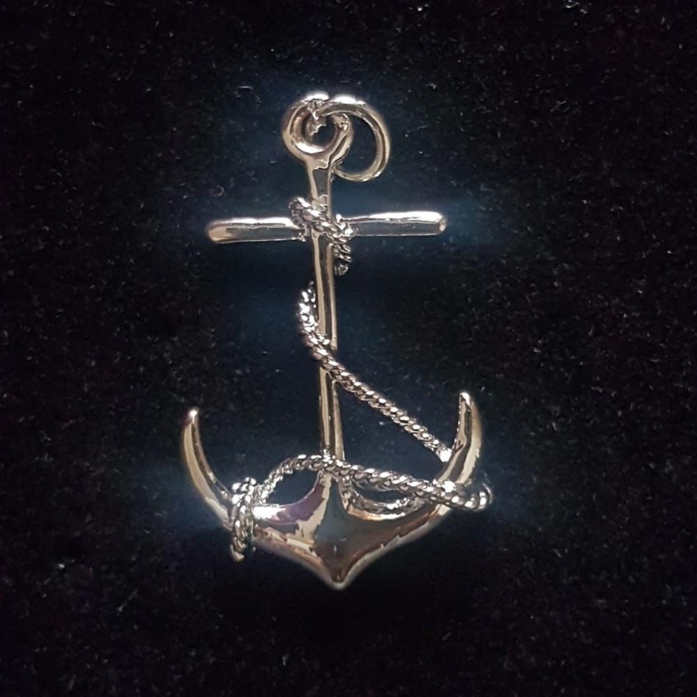 Anchor Pendant Sterling Silver